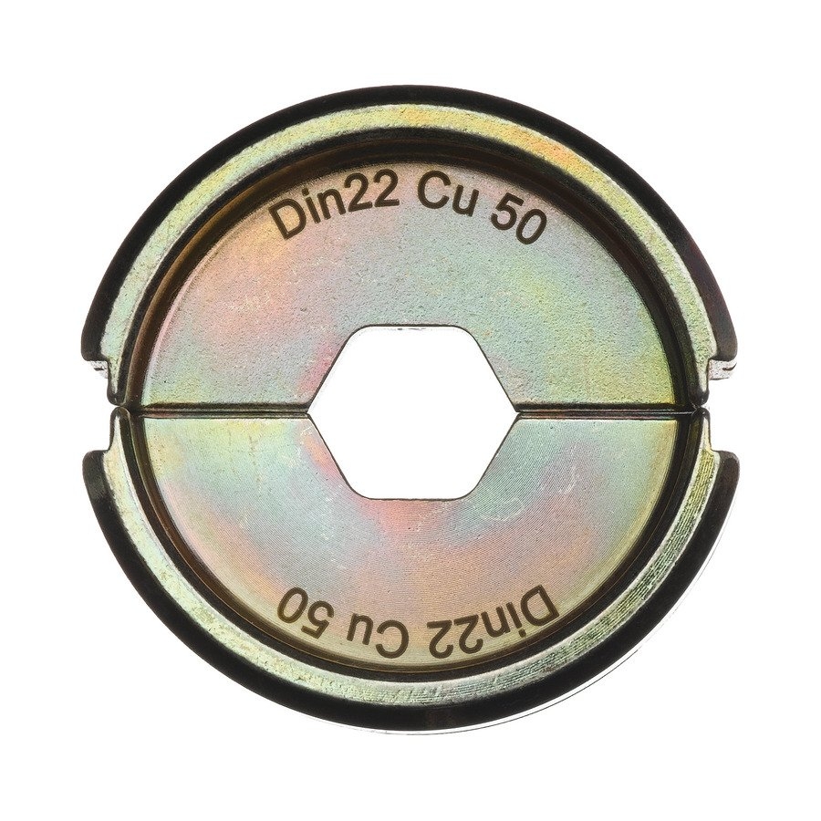 Milwaukee Accesorios 4932451746 DIN22 Cu 35 Mordaza de engarce para alicates de engarce M18 HCCT-201C