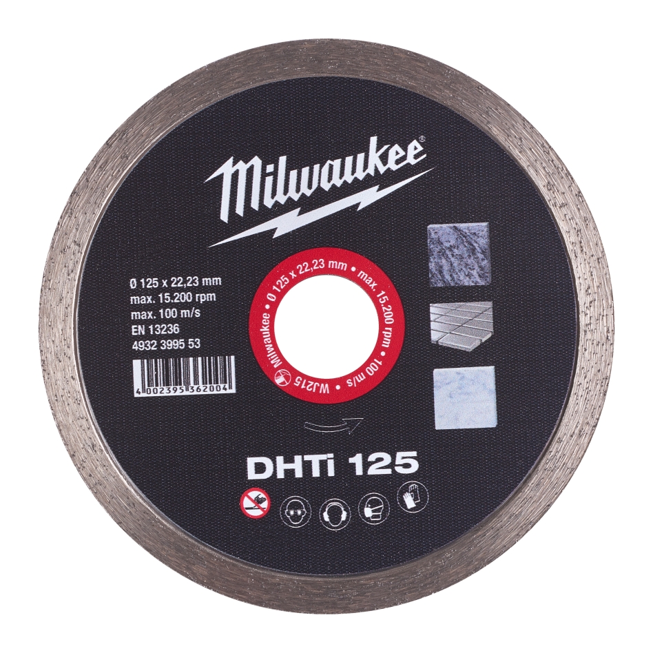 Milwaukee Accesorios 4932399553 Disco de corte diamantado DHTi 125