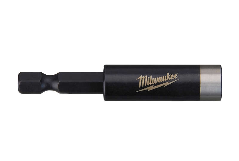 Milwaukee Accesorios 4932352406 Portapuntas magnético Shockwave con soporte hexagonal de 1/4