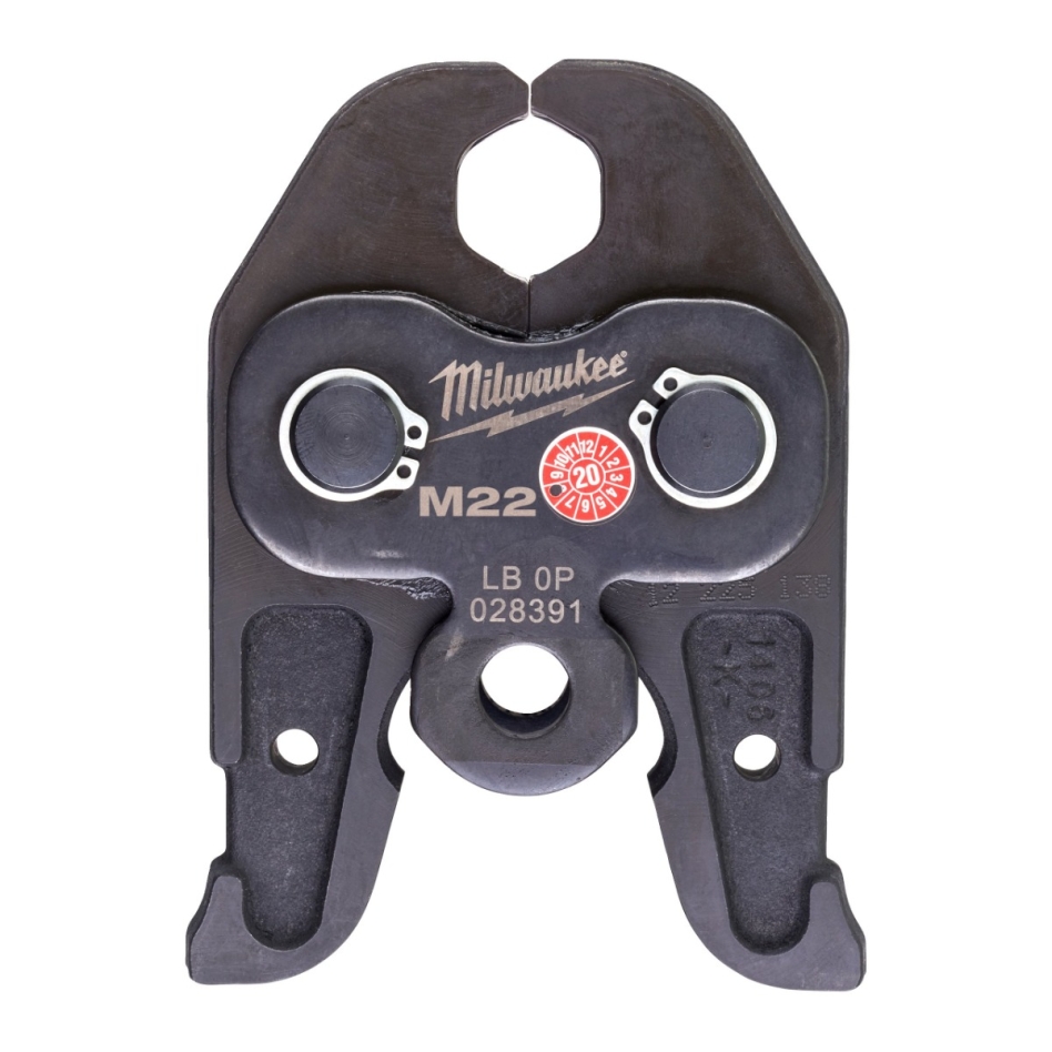 Milwaukee Accesorios 4932430250 J18-M22 Mordaza para barra de prensado M18 HPT 18V