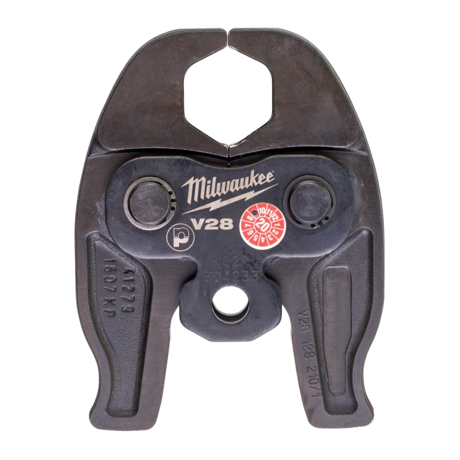 Milwaukee Accesorios 4932430268 J12-V28 Mordaza de presión para alicates de presión M12 HPT 12V