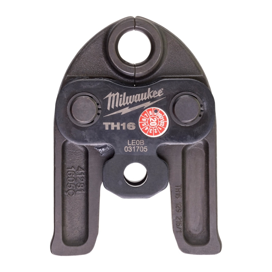 Milwaukee Accesorios 4932430276 J12-TH16 Mordaza de prensado para alicates de prensado M12 HPT 12V