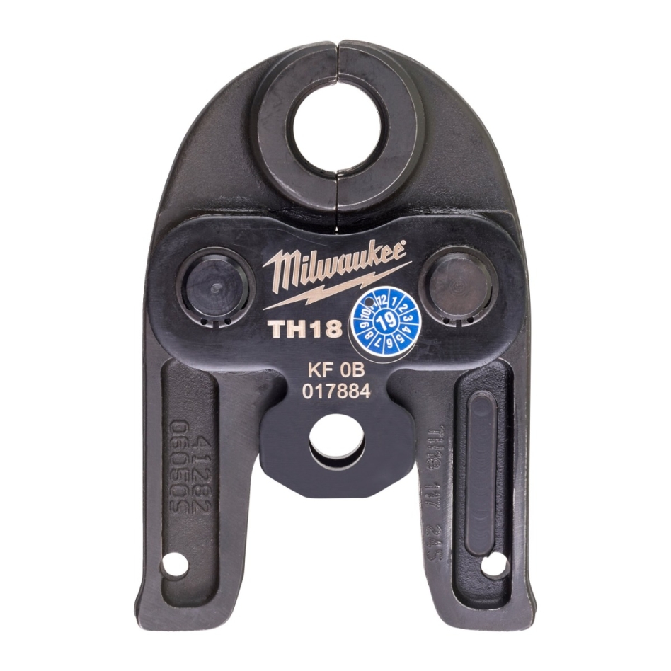Milwaukee Accesorios 4932430278 J12-TH18 Mordaza de prensado para alicates de prensado M12 HPT 12V