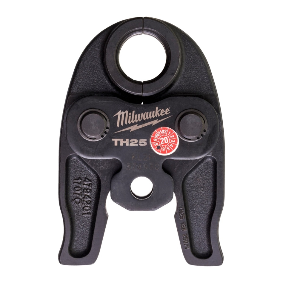 Milwaukee Accesorios 4932430282 J12-TH25 Mordaza de prensado para alicates de prensado M12 HPT 12V