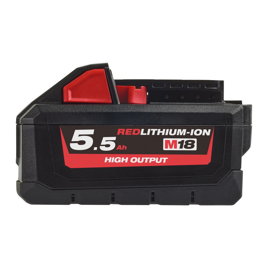 Milwaukee Accesorios 4932464712 Batería M18 HB5.5 High Output 18V 5.5Ah
