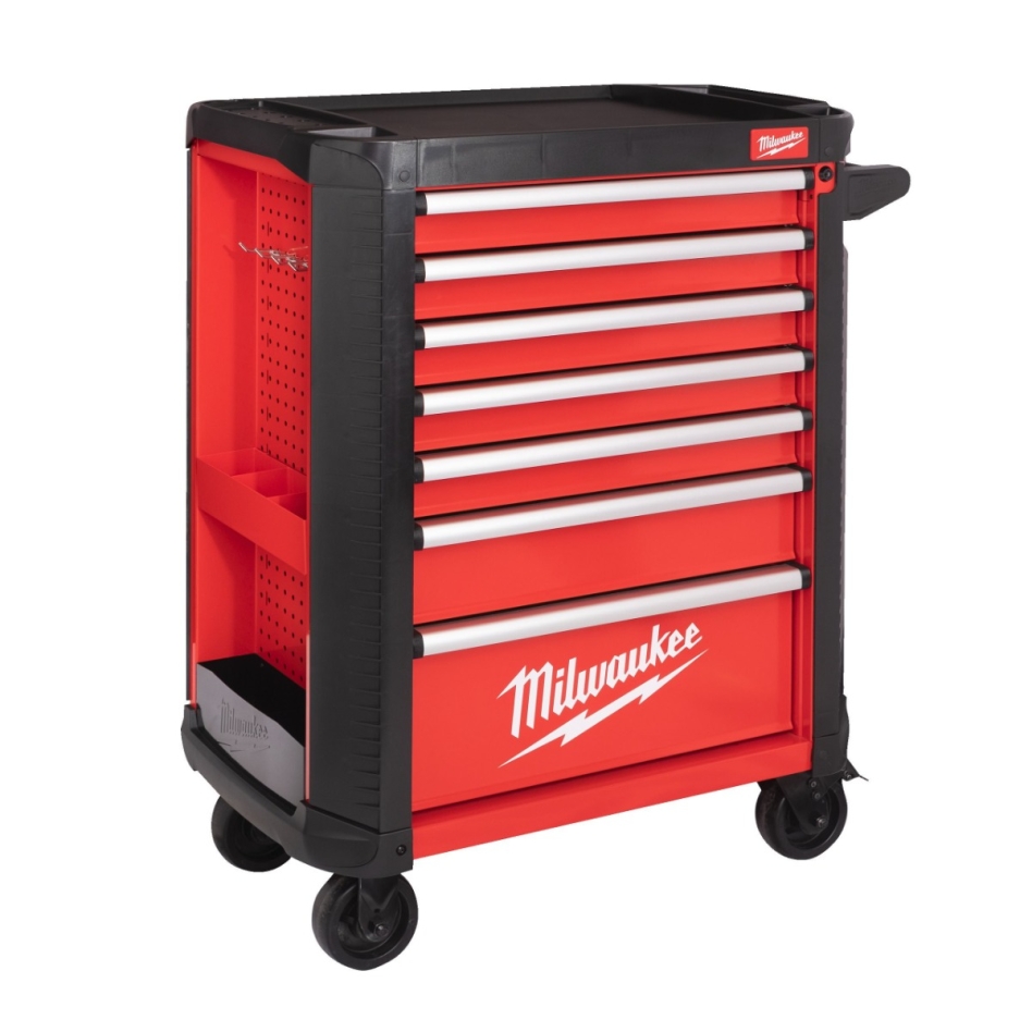 Milwaukee Accesorios 4932478849 SRC30-1 - 30? / 78 cm Carro de herramientas de acero con 7 cajones