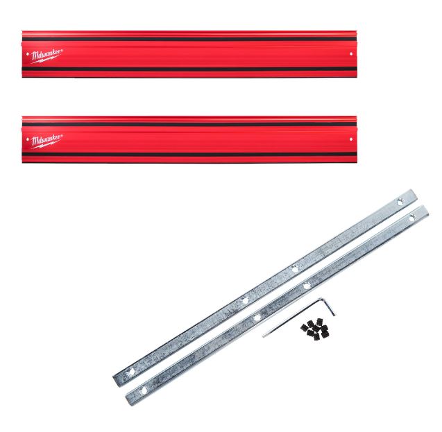 Milwaukee Accesorios 4932480906 Kit raíl guía 2 x 1400 mm + bolsa + bielas
