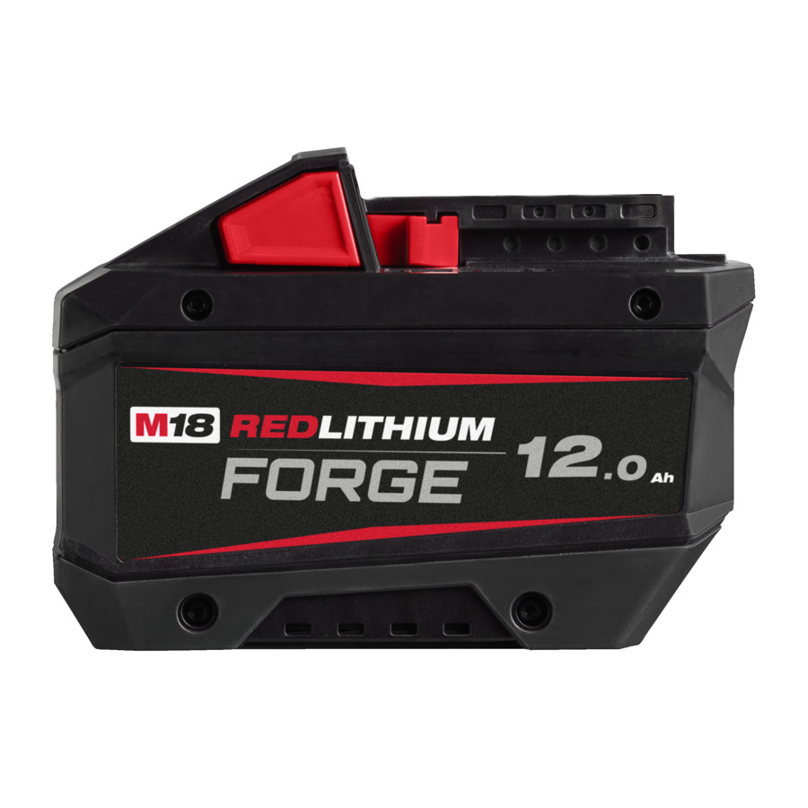 Milwaukee Accesorios 4932492651 Batería M18 Redlithium Forge 18V 12.0 Ah