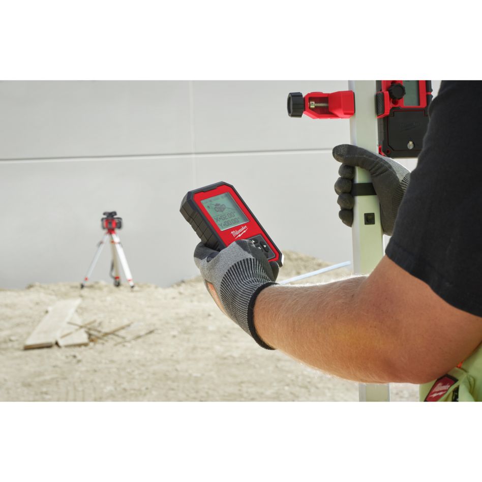 Milwaukee Accesorios 4932493207 RD1200 Detector láser giratorio de 1200 m