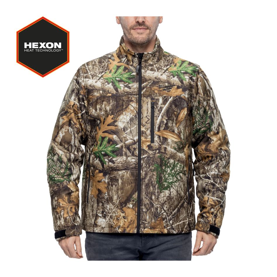Milwaukee Accesorios 4932493832 M12 premium Chaqueta calefactable chaqueta camuflaje M excl. batería y cargador en caja