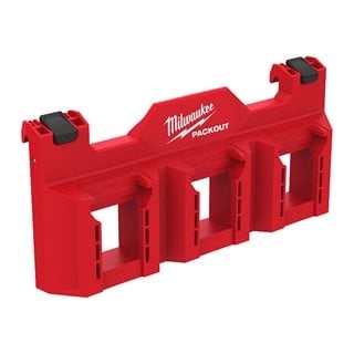 Milwaukee Accesorios 4932498645 Soporte lateral para baterías M18 PACKOUT