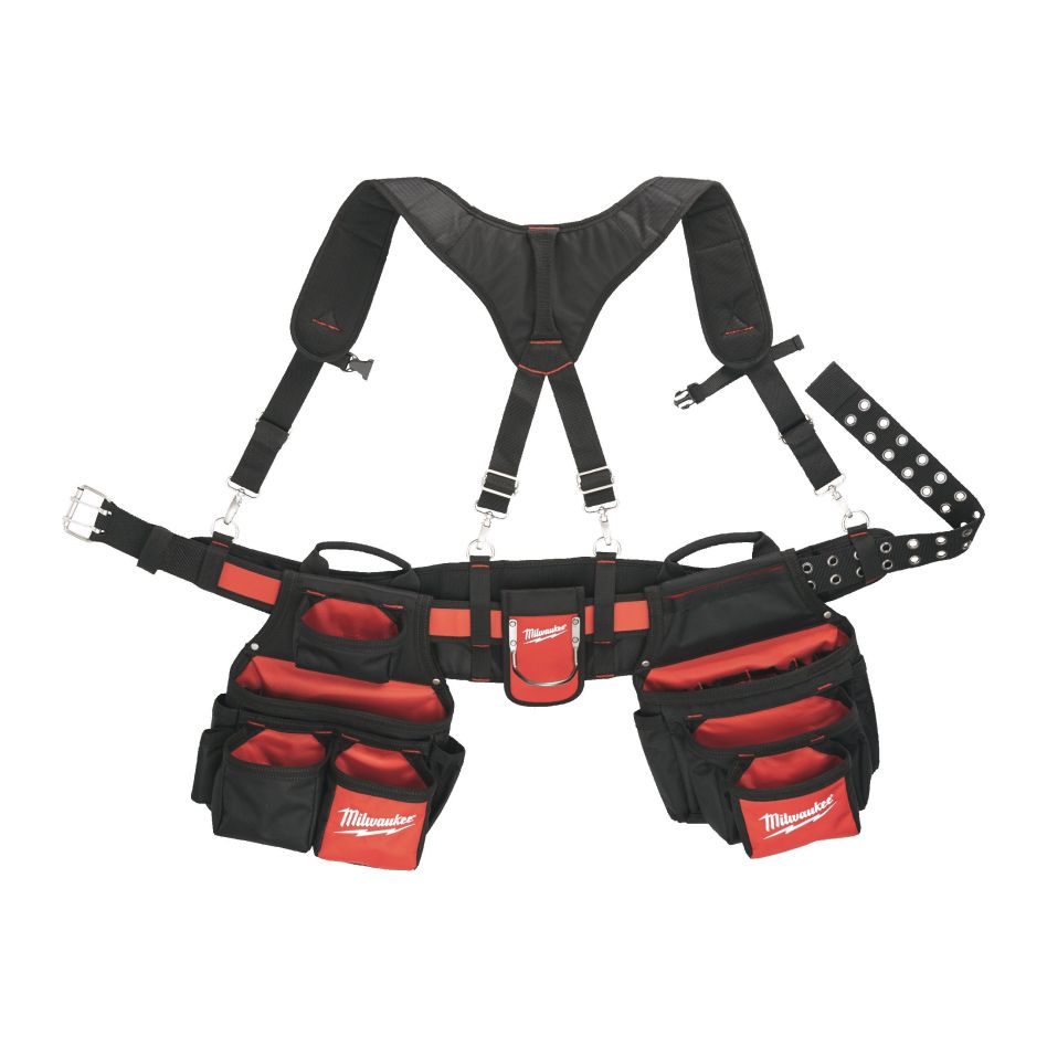 Milwaukee Accesorios 4932500306 Cinturón de trabajo para contratistas 