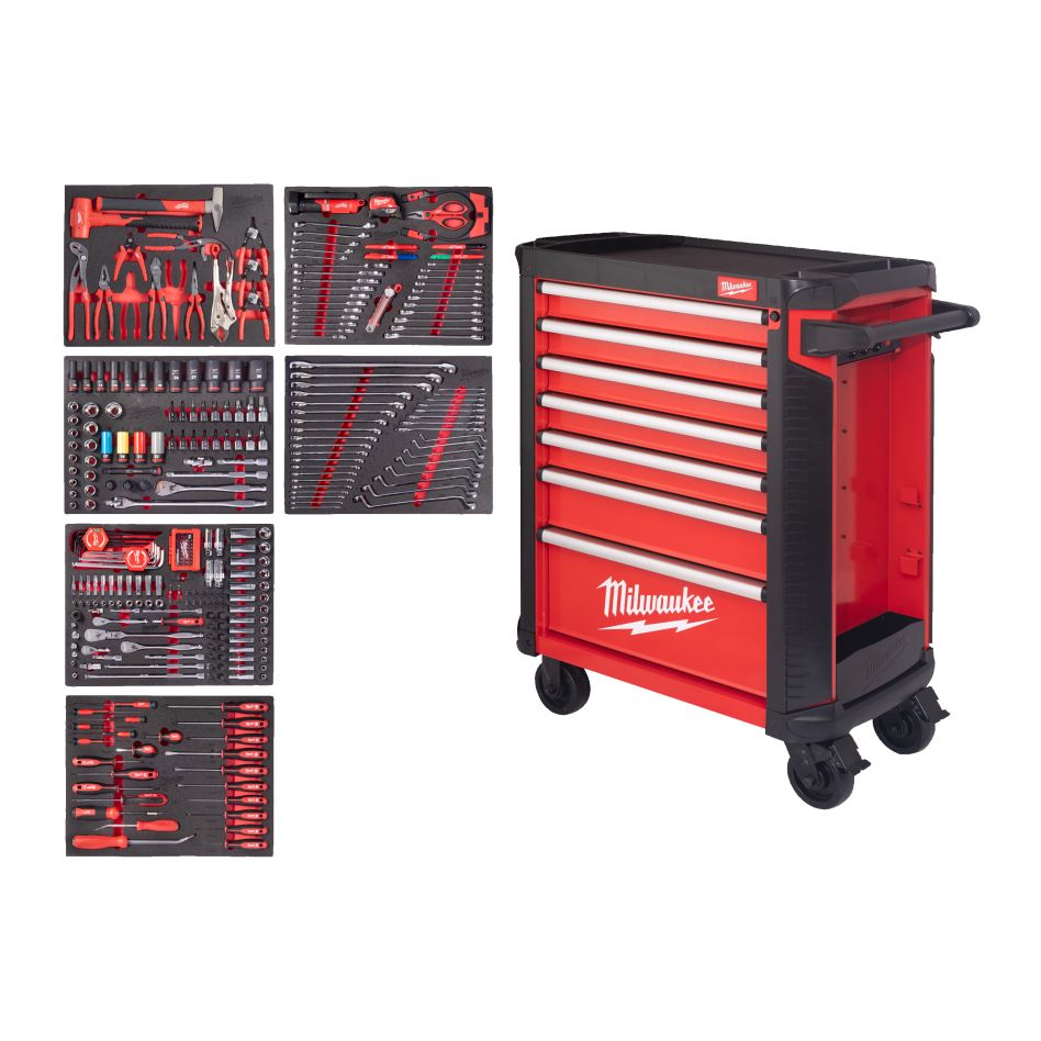 Milwaukee Accesorios 4932500753 TOOLGUARD Carro de herramientas lleno (337 piezas)