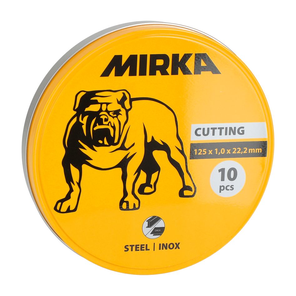 Mirka Accesorios 75811125010 Doorslijpschijf 125x1,0x22,2mmM2A60R-BFInox/10