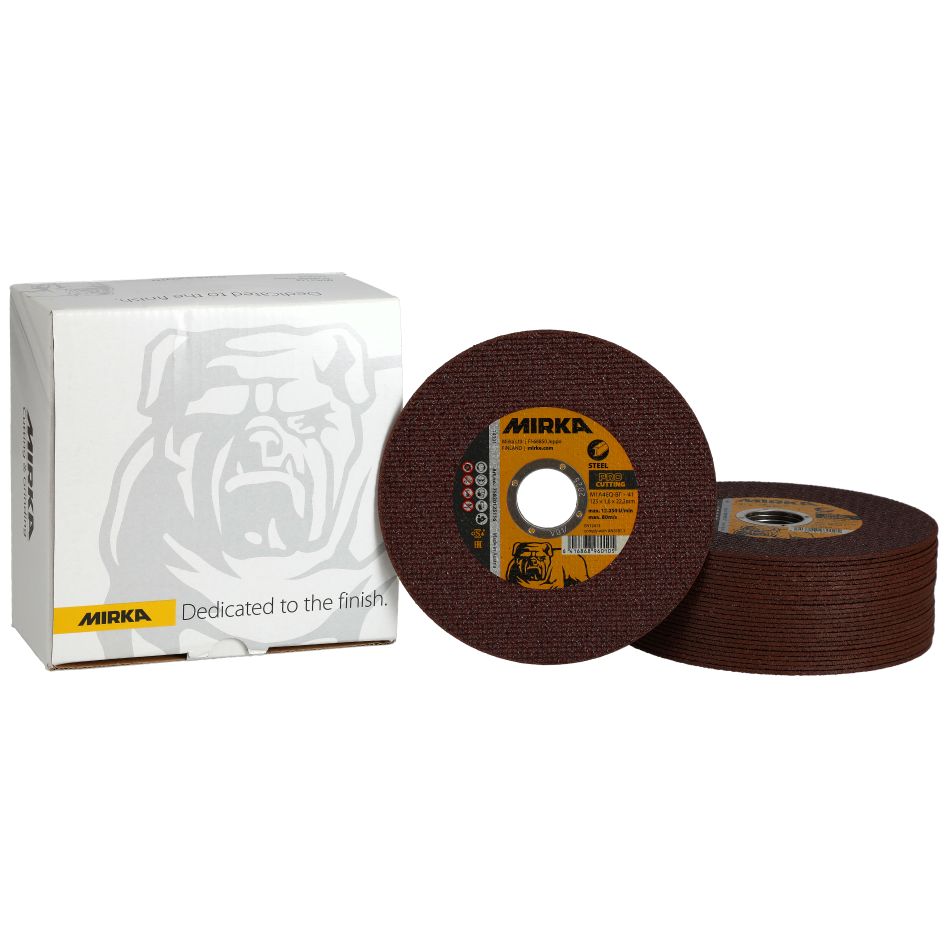 Mirka Accesorios 75820125116 PRO Disco de corte 125x1,6x22,2mm M1A46Q-BF Acero