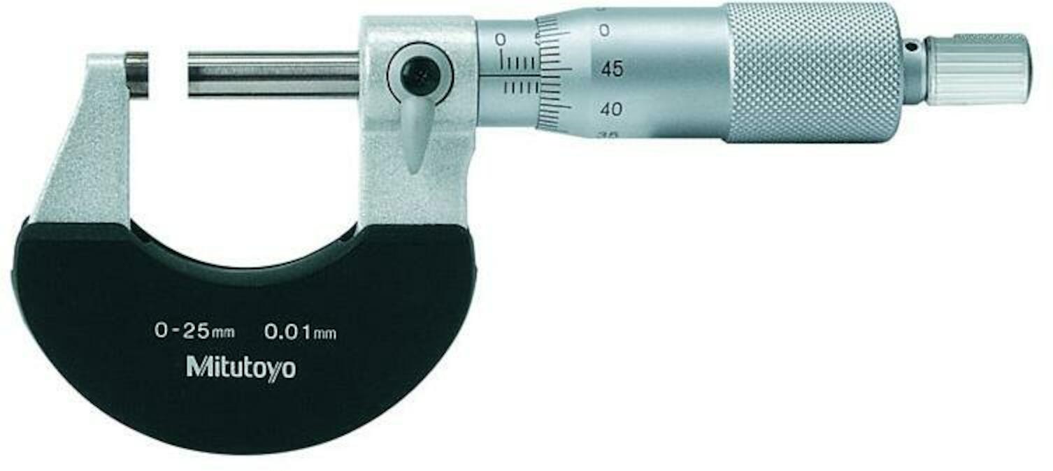 Mitutoyo 102-301 102-301 calibre de rosca exterior 0-25 mm/0,01 mm