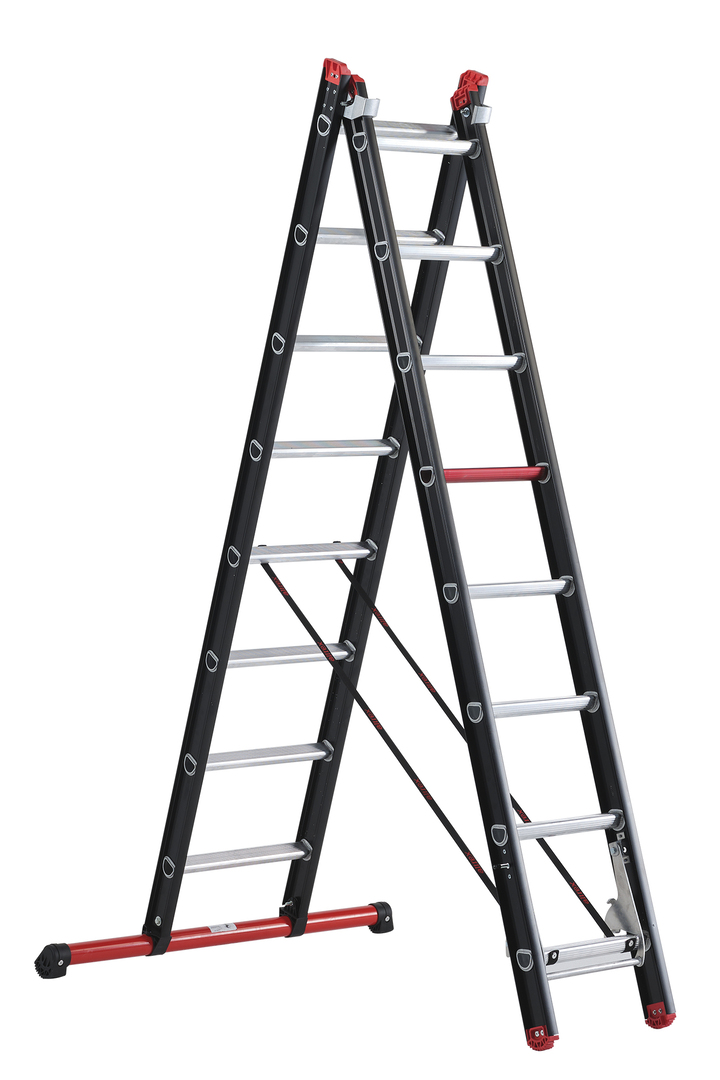 Altrex 123610 ZR3072 Escalera de reforma de 3 piezas 3x10 peldaños