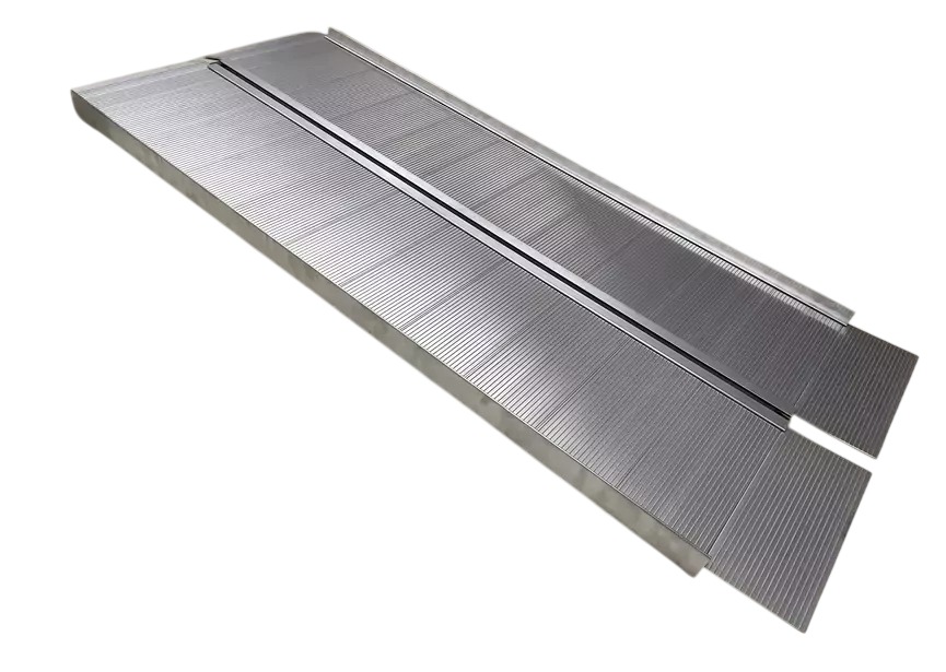 MW-Tools 754751853 ARP20150 Rampa de aluminio 2 pliegues 400kg 1500x740mm silla de ruedas