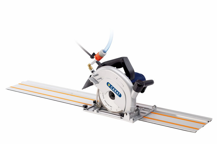 Carat MZMB18AREN TC-1800 Sierra manual para baldosas + disco de diamante + carril 1400 mm