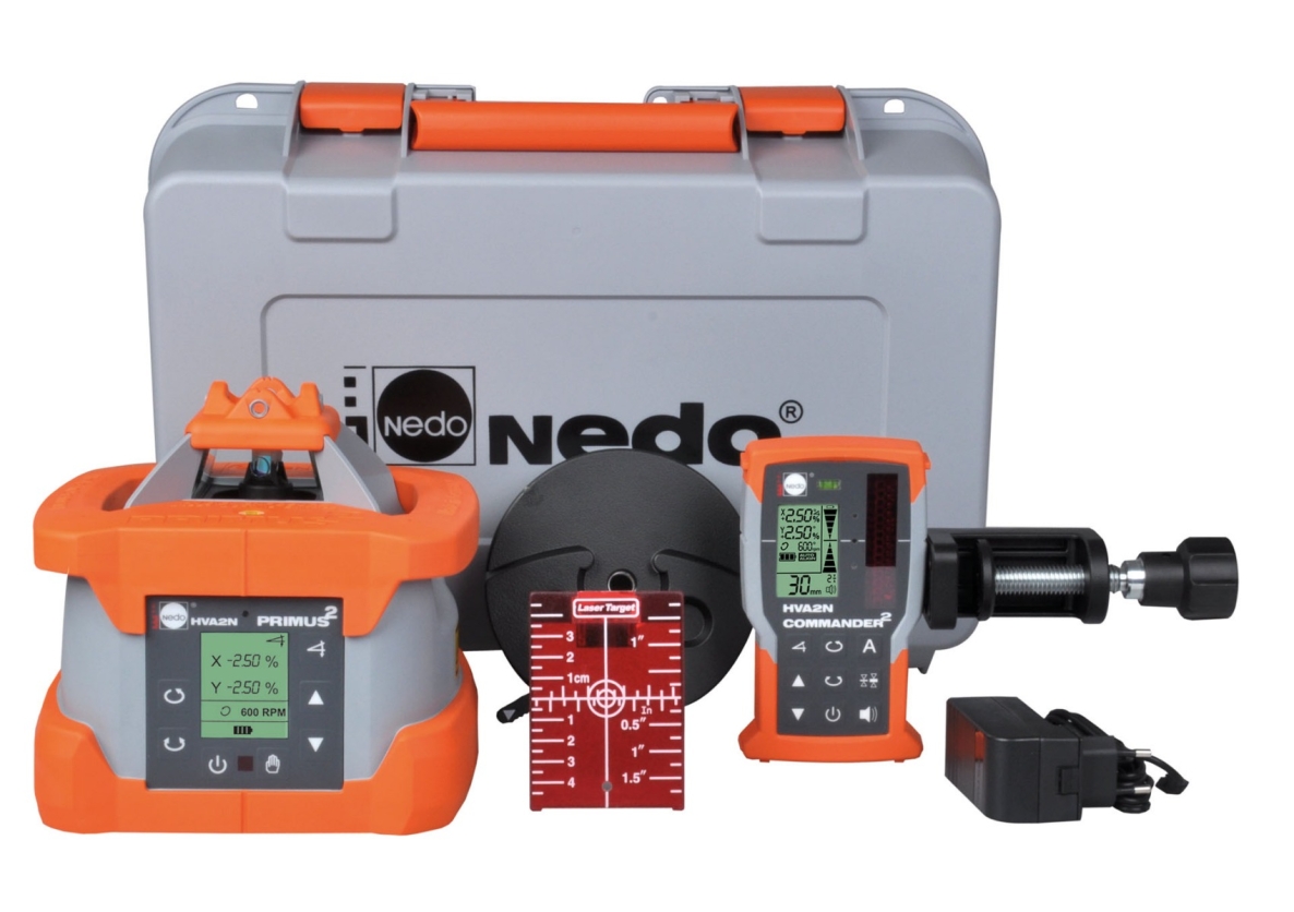 Nedo NV472061 Láser de construcción Primus2 HVA2N + receptor Commander2
