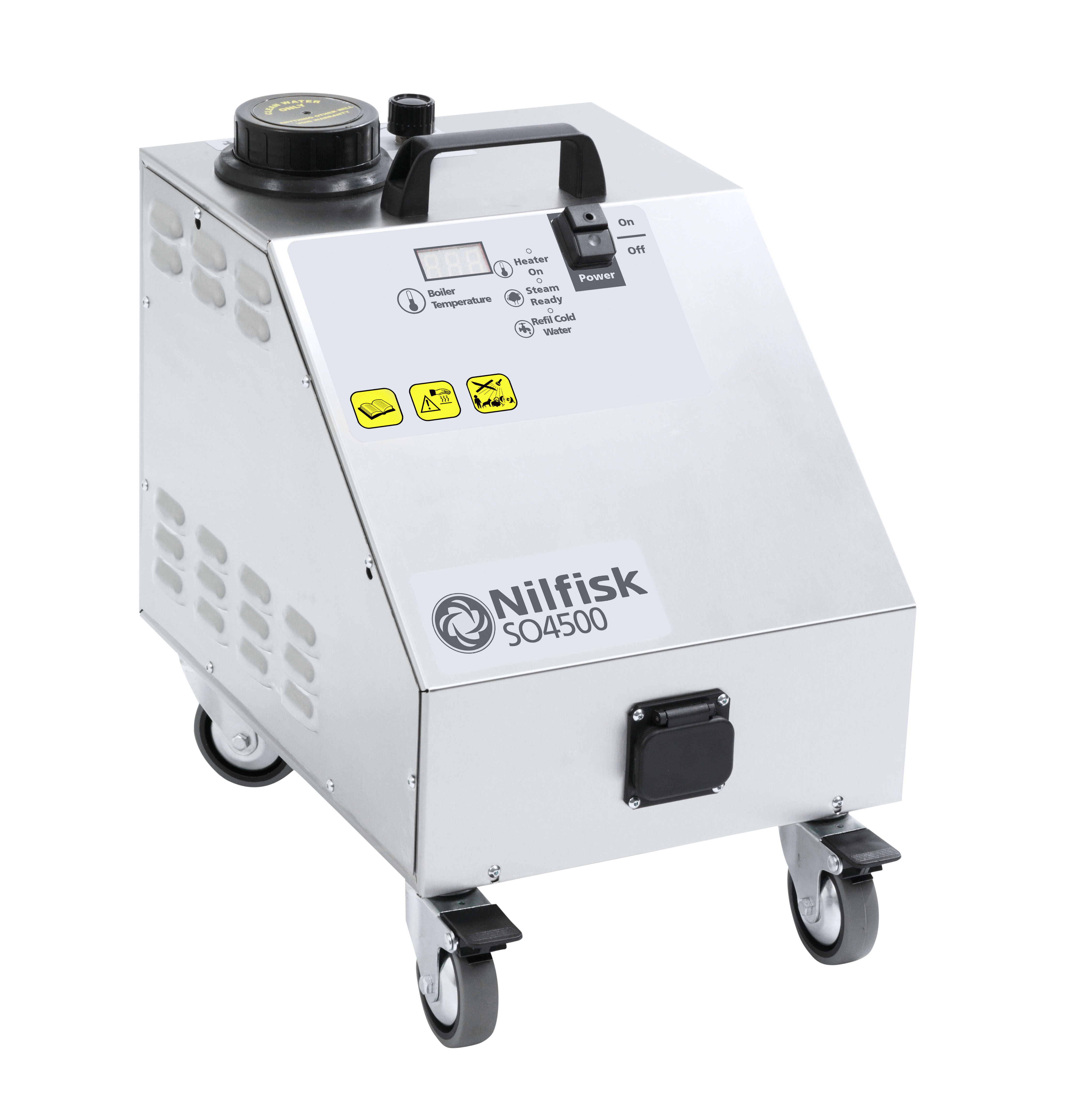 Nilfisk 45000000 Limpiador a vapor SO4500, 230-240 V, enchufe UE-Reino Unido