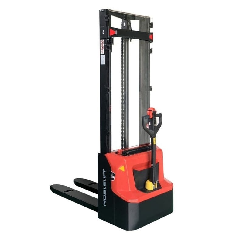 Noblelift PSE12N16 Apilador El&eacute;ctrico Edge Pro Bater&iacute;a Li-Ion 1200kg altura de elevaci&oacute;n 1514mm poli simple 1150x570mm 24V 60Ah bater&iacute;a y cargador