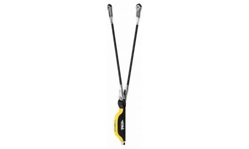 Petzl PE-L012AA00 Absorbica-Y Cabo de caída con amortiguador 80cm - sin gancho