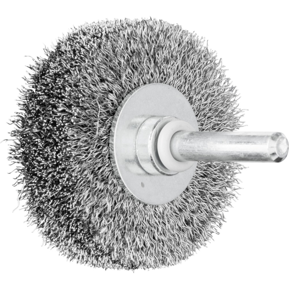 Cepillo De Alambre Redondo PFERD De 200 Mm – Ancho 25 Mm, Alambre De Acero 0.30 Mm, Con Juego De Adaptadores De Agujero
