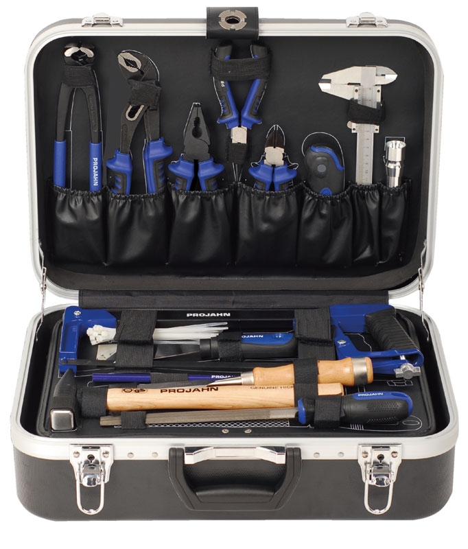 Projahn 8681 Caja de herramientas universal, 149 piezas.