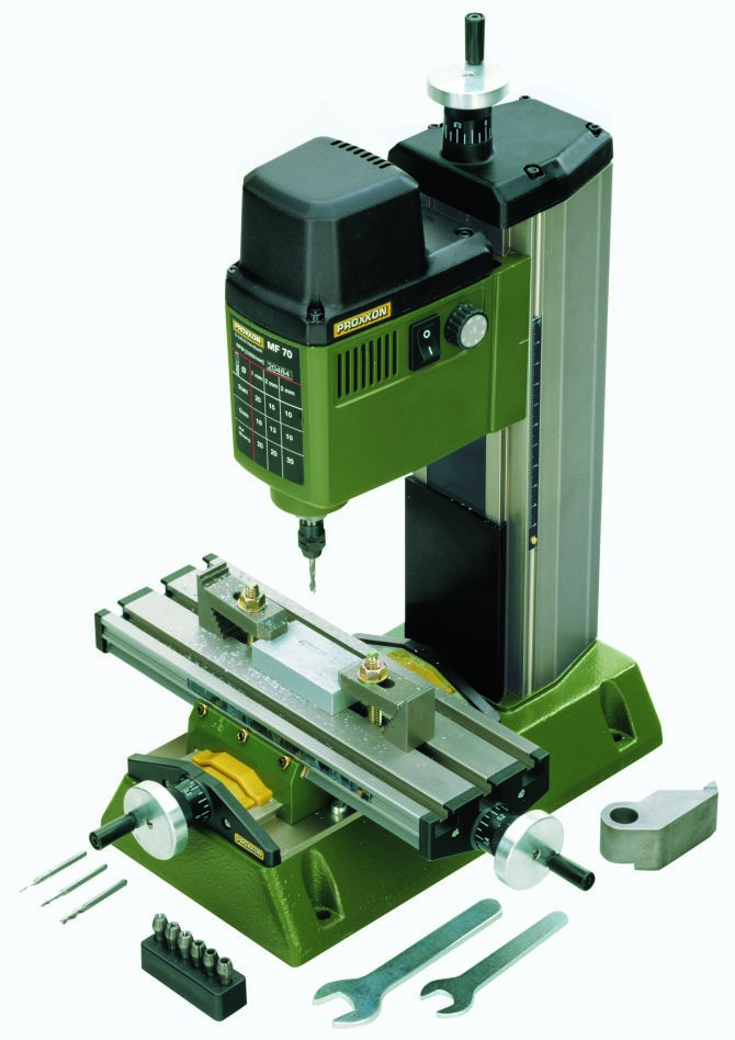 Proxxon 27110 MF 70 Microfresadora de 230 voltios