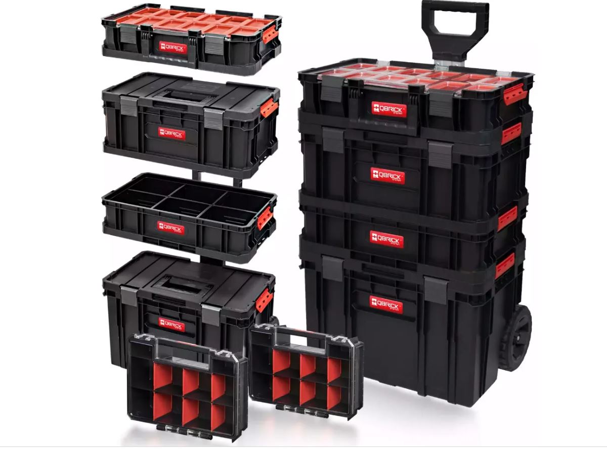 QBrick Z252597PG002 Carro de herramientas de 6 piezas