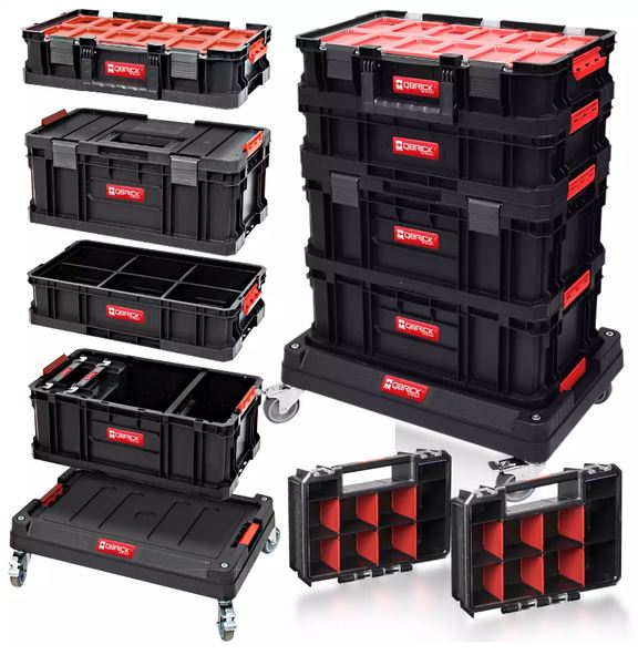 QBrick Z252603PG002 Carro de herramientas de 7 piezas