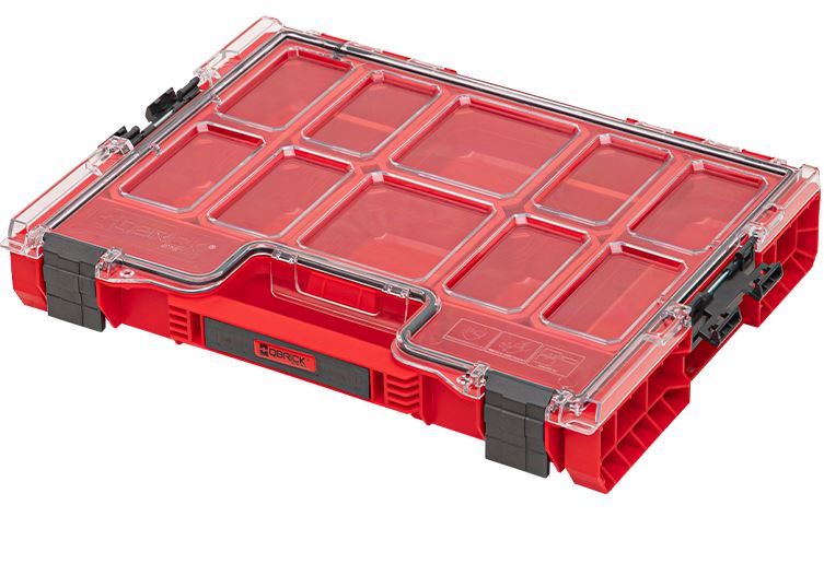 QBrick ORGQPRO200CZEPG001 PRO Organiser 200 Rojo Ultra HD