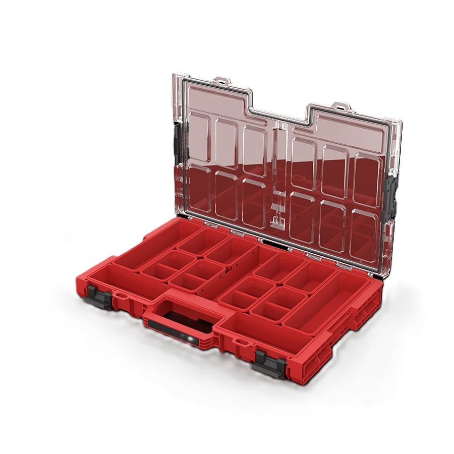 QBrick ORGQL2CZEPG001 Organizador System ONE L 2.0 Rojo Ultra HD MFI