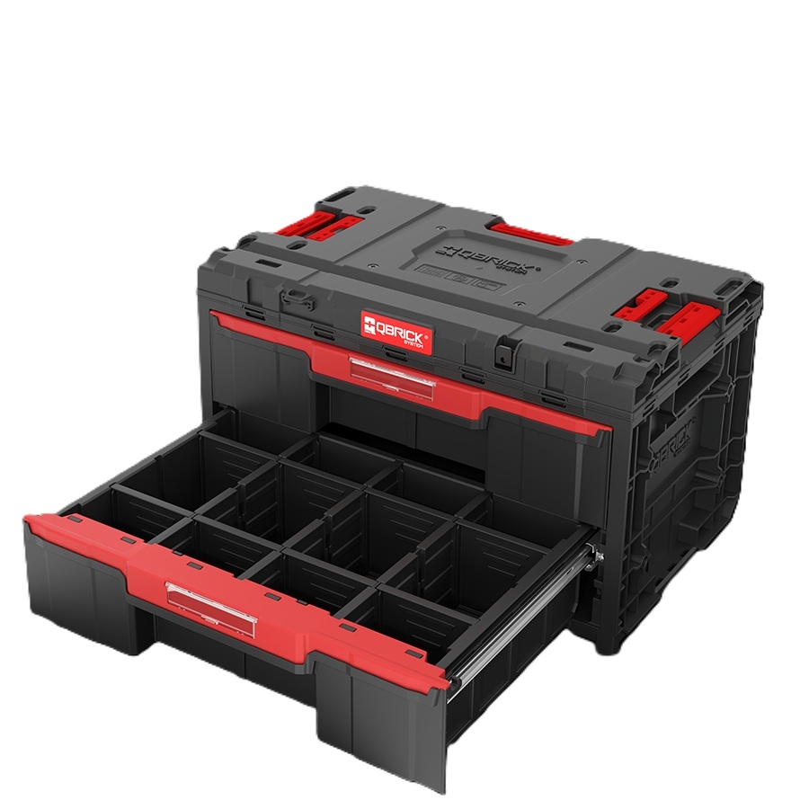QBrick SKRQONED2CZAPG003 Una caja de herramientas con 2 cajones Caja de herramientas 2.0