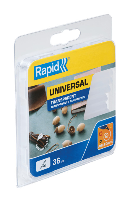 Rapid 40107350 Barra de pegamento universal de 7 mm