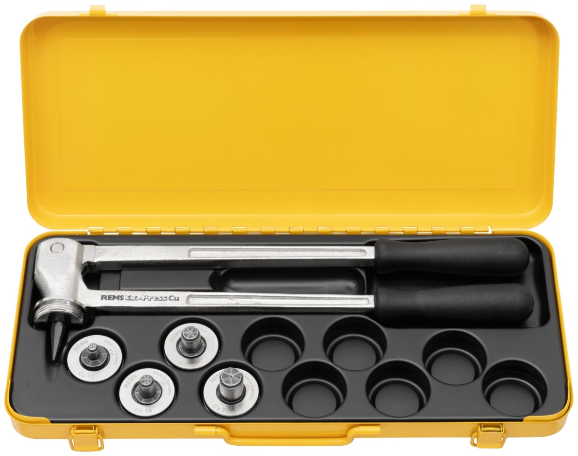 Rems 150000 R Ex-Press Cu Set 12-15-18-22 Cortador de tubo manual