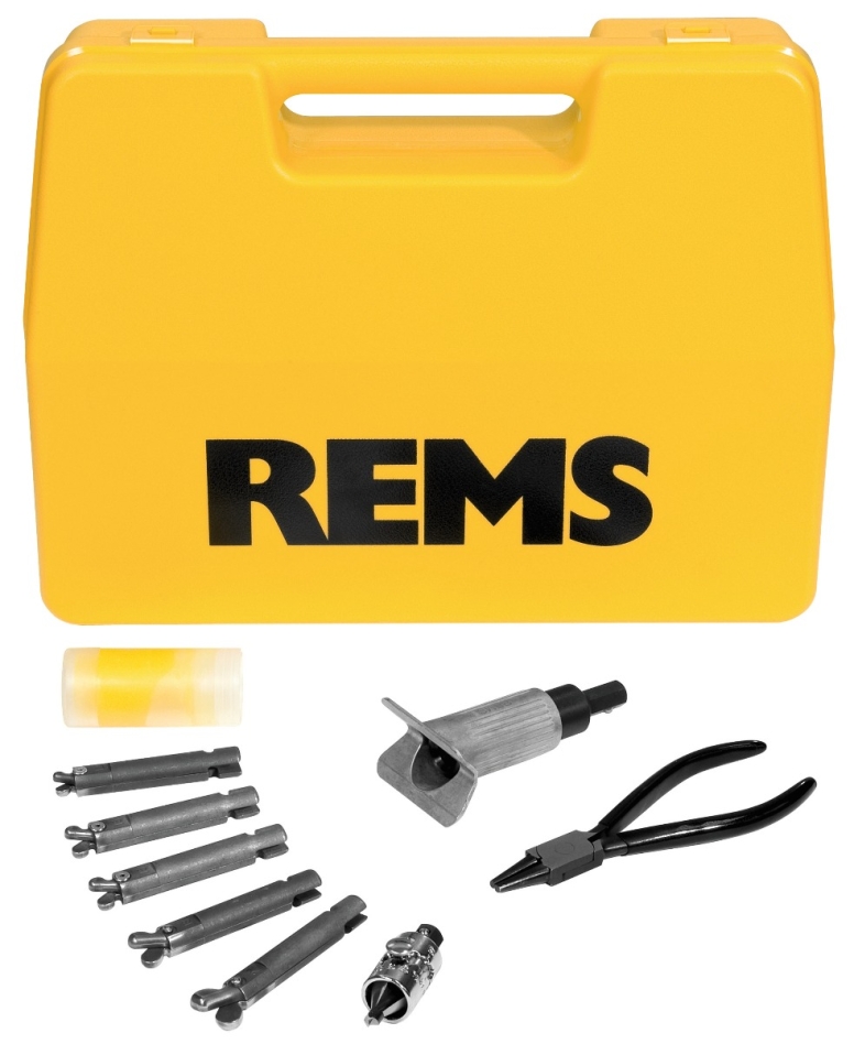 Rems 151005 R Hurrican H Set 3/8-1/2-5/8-3/4-7/8" Extrusora de tubo manual