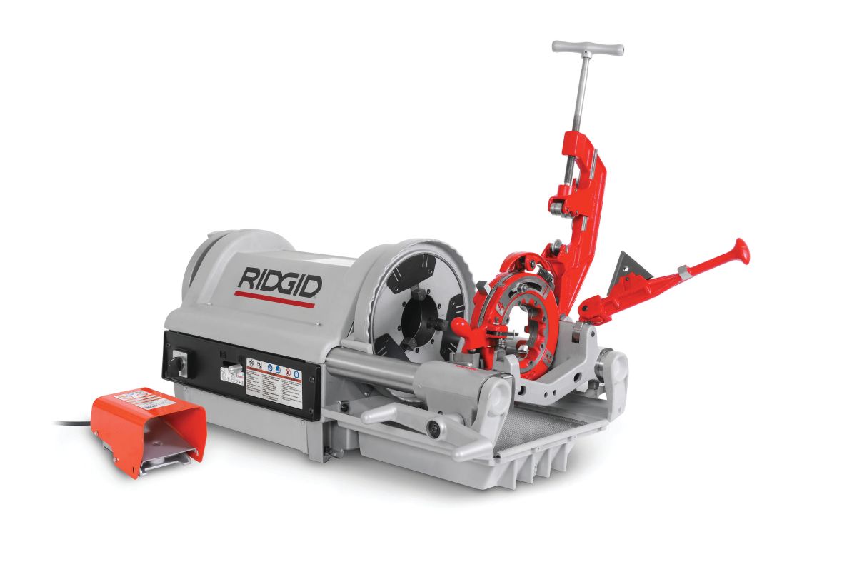 Ridgid 26092 Modelo 1224 Cortador de roscas con cabeza de martillo 1/4" - 4" NPT 120V