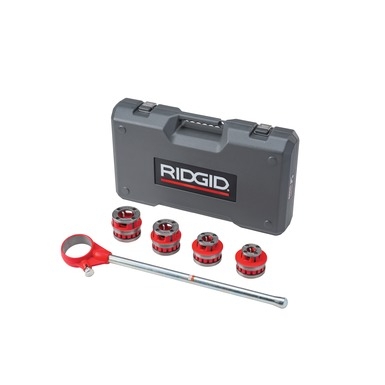 Ridgid 36480 Modelo 12-R Juego de corte de carraca NPT 1/2"-1.1/4"