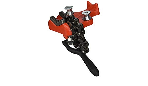 Ridgid 40175 Modelo BC2A Abrazadera de cadena de banco con tornillo inferior 1/8"-2"