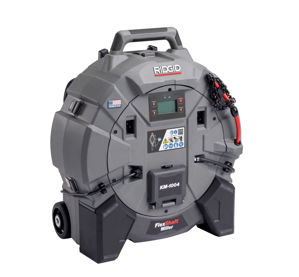 Ridgid 79723 KM-1004 FlexShaft Accu Juego de desatascadora 18/230V EU sin bater&iacute;a ni cargador