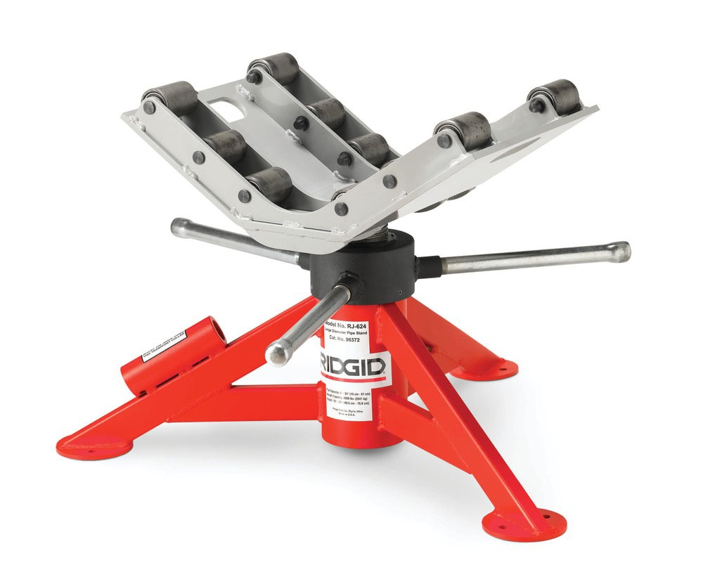 Ridgid 96372 Modelo RJ-624 Soporte para tubos de gran diámetro