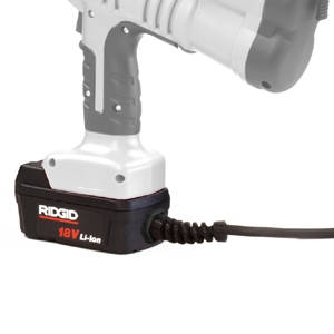 Ridgid Accesorios 43338 Adaptador de alimentación de 230 V para barra de prensado a batería Ridgid