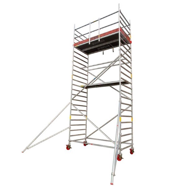 Little Jumbo 411325053 Andamio móvil Jumbo Wide AGR 1,35 x 2,50 platf/trabajo 5,3/6,3m