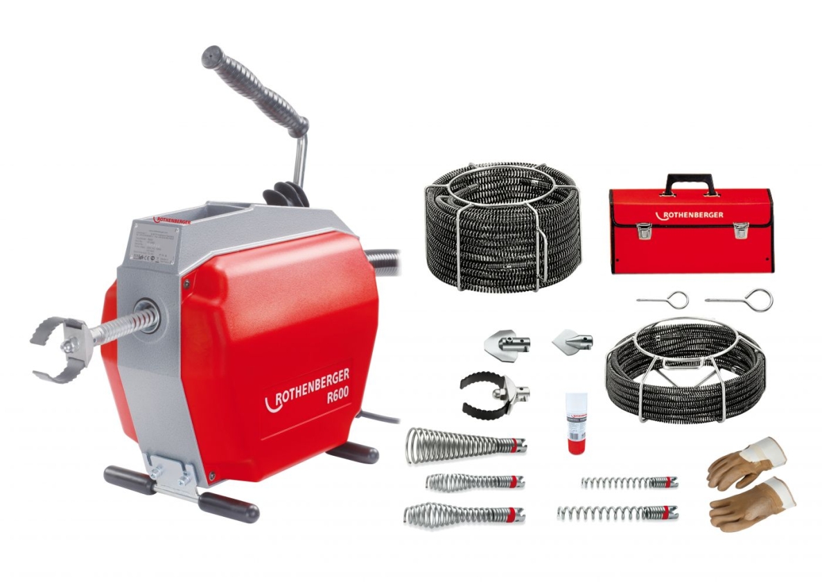 Rothenberger 19173 Limpiador R600 Juego completo 20 - 150 mm