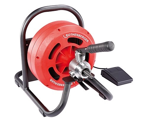Rothenberger 1000001256 RODRUM S 10 máquina de limpieza 40-70 mm incl. espirales 10mm/10m
