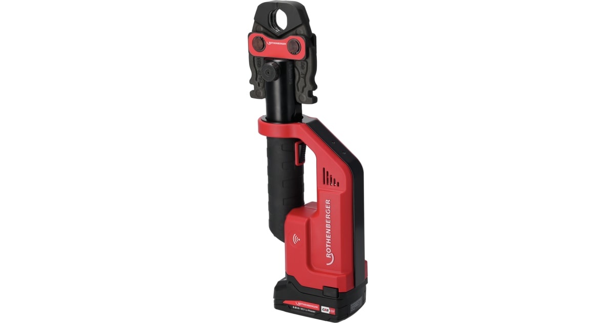 Rothenberger 1000002120 Romax Compact TT Set TH16-20-26 Barra de baterías 18V 2.0Ah Li-Ion