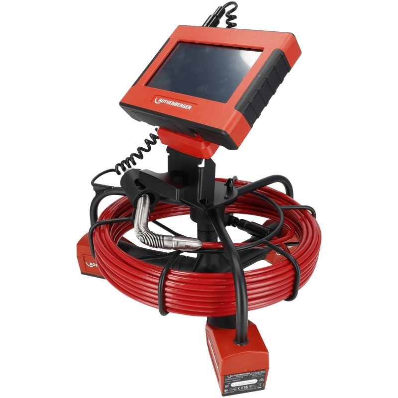 Rothenberger 1000004775 Set ROCAM Mini HD 3 en 1 con accesorios, 1 bater&iacute;a de 2,0 Ah y cargador en malet&iacute;n