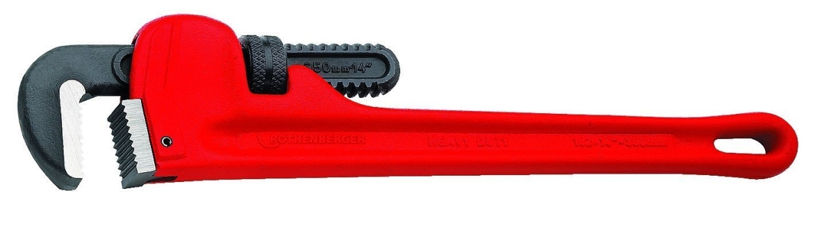 Rothenberger 70153 Llave de tubo de una mano 14" Heavy Duty